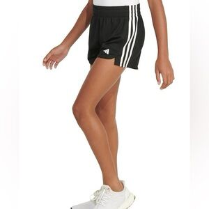 adidas Girls' Woven 3s Pacer Shorts